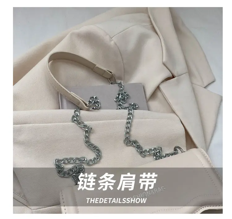 Orange Wave Chain Crossbody Bag for Women 2025 — feature 4
