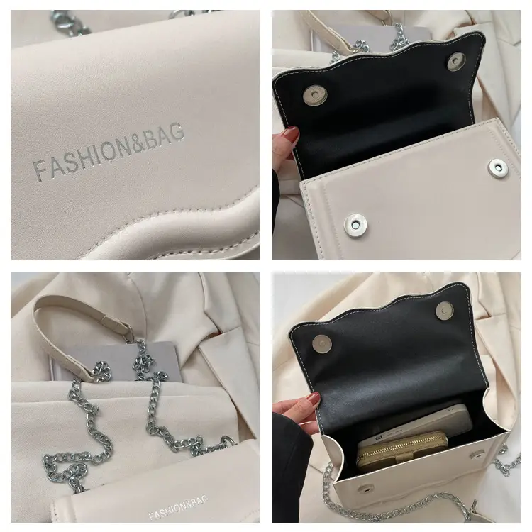 Orange Wave Chain Crossbody Bag for Women 2025 — feature 8