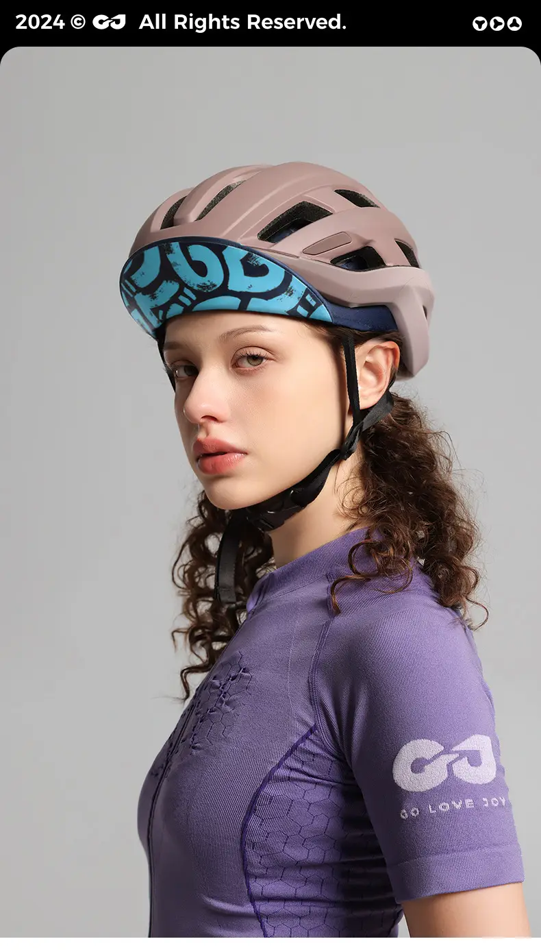 Waterproof Cycling Hat with Helmet Liner Blue — feature 11