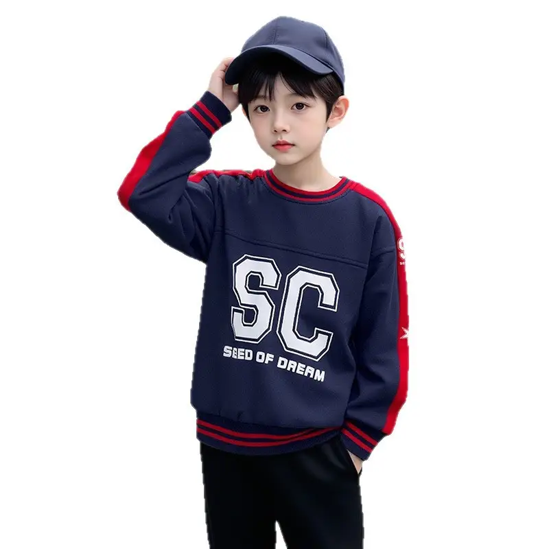 Boys' Blue SC Printed Sweatshirt 2025 - Image 6