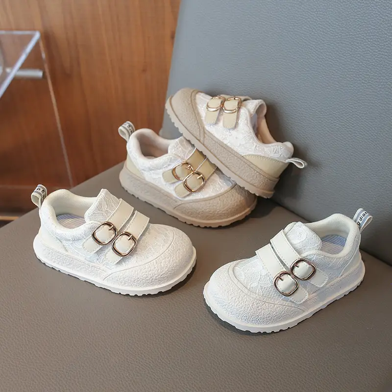 Girls Lace Mesh Toddler Shoes Soft Anti-Slip Sole - Image 5