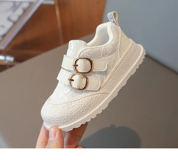 Girls Lace Mesh Toddler Shoes Soft Anti-Slip Sole β feature 17
