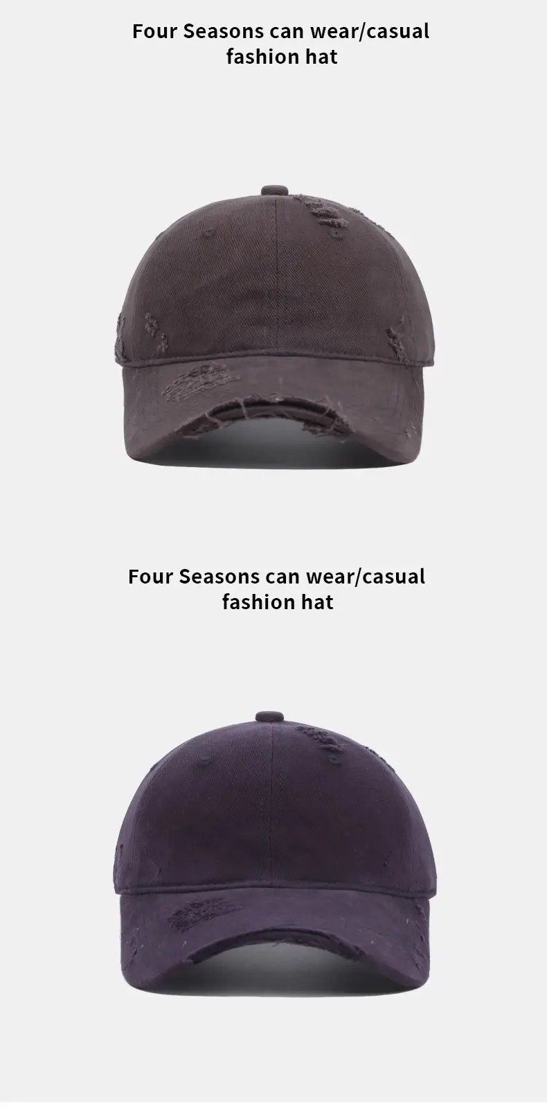 2025 Men Duckbill Cap Washed Soft Top Women's Outdoor Travel Baseball Cap — feature 11