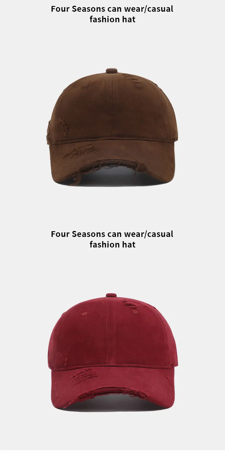 2025 Men Duckbill Cap Washed Soft Top Women's Outdoor Travel Baseball Cap — feature 12