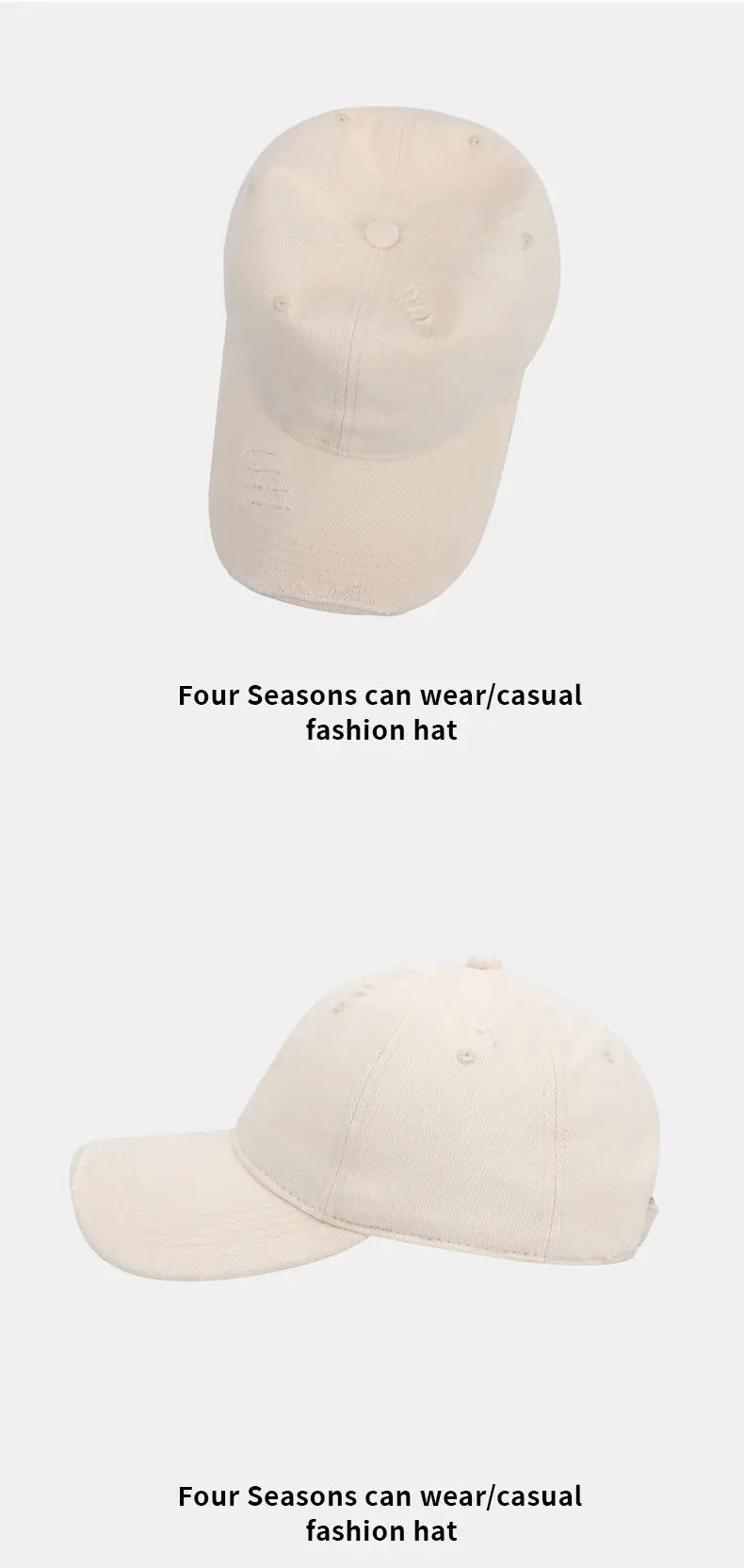2025 Men Duckbill Cap Washed Soft Top Women's Outdoor Travel Baseball Cap — feature 15
