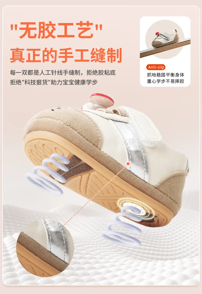 Baby Shoes 0-18 Months Soft Sole Spring Fall — feature 17