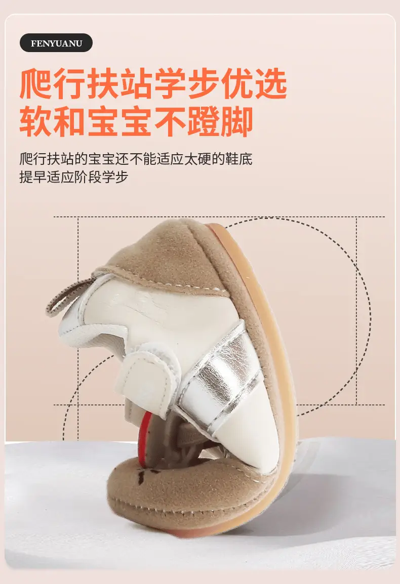 Baby Shoes 0-18 Months Soft Sole Spring Fall — feature 18