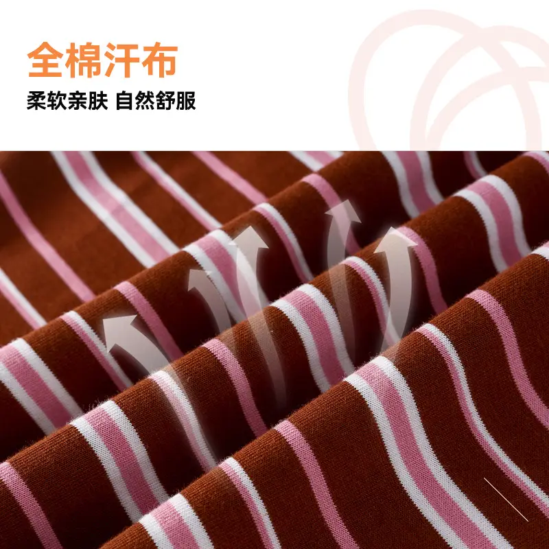 Cotton Striped Long Sleeve Boys T-Shirt Spring Fall - Image 6