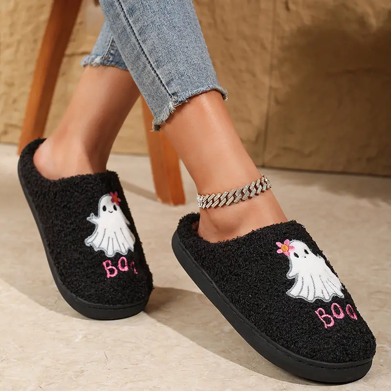 Cross-Border Winter Cotton Slippers Women Warm Non-Slip — feature 3