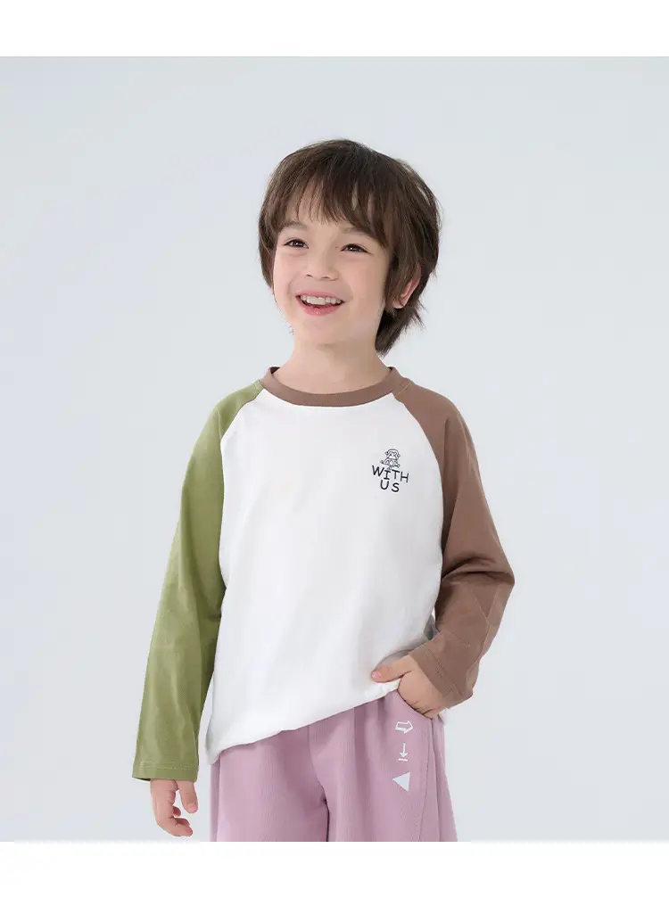100% Cotton Boys T-Shirt with Sleeve Embroidery — feature 21