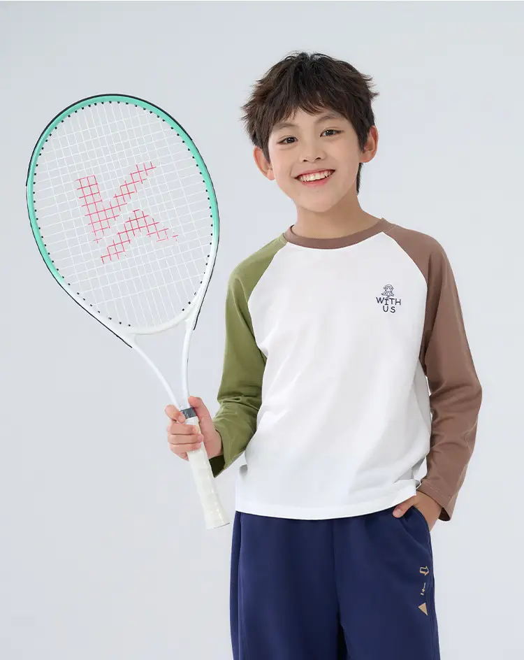 100% Cotton Boys T-Shirt with Sleeve Embroidery — feature 24