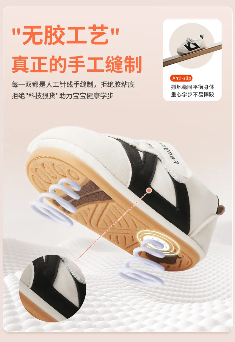New 0 to 1 Year Old Baby Shoes Soft Sole Baby Toddler Shoes for Men 6-8-12 Months Infants and Girls Spring & Fall Models — feature 17