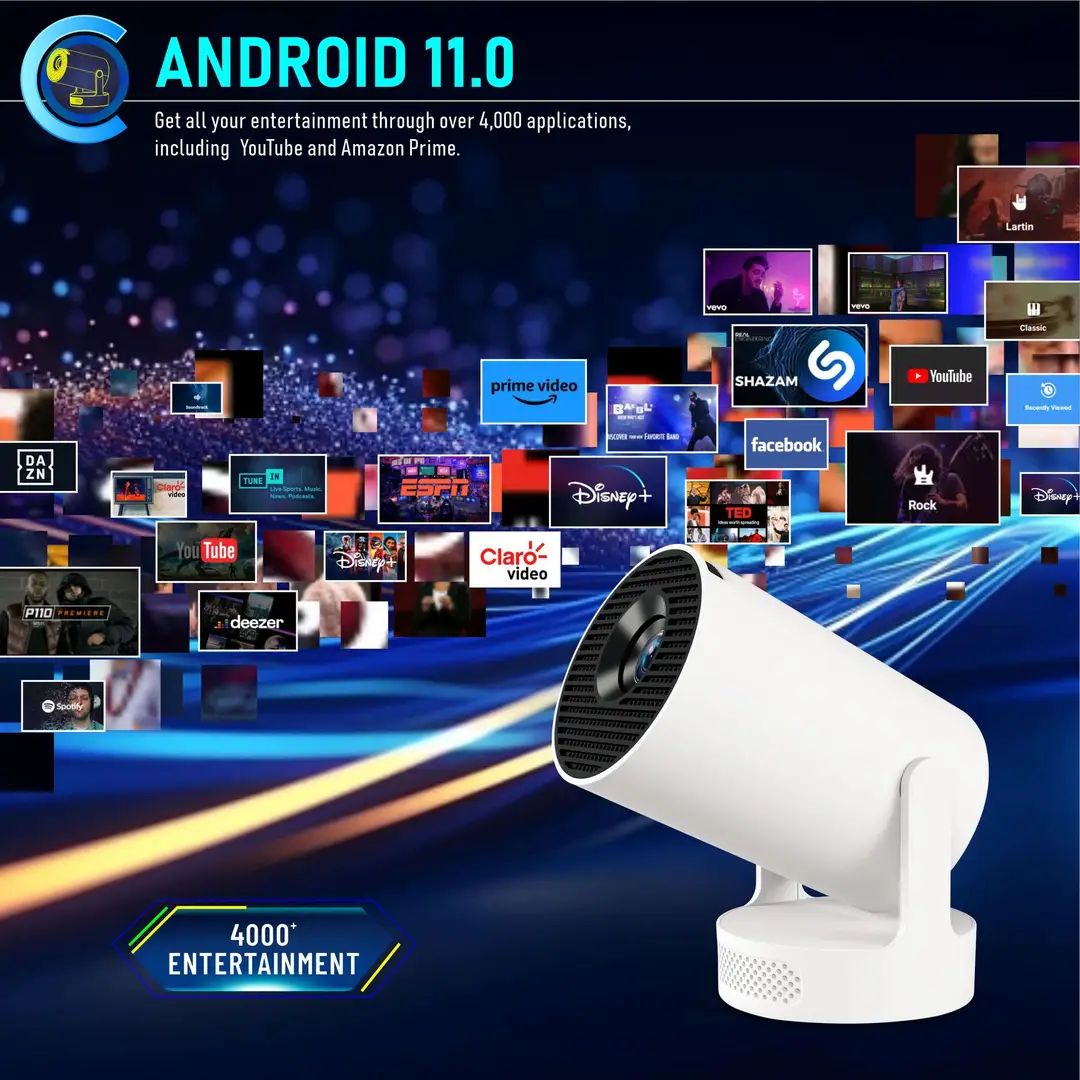 Cross-Border Hy300Ultra Projector 1080P Hd 4K Smart Home Portable Mini Hy300 Projector — feature 2