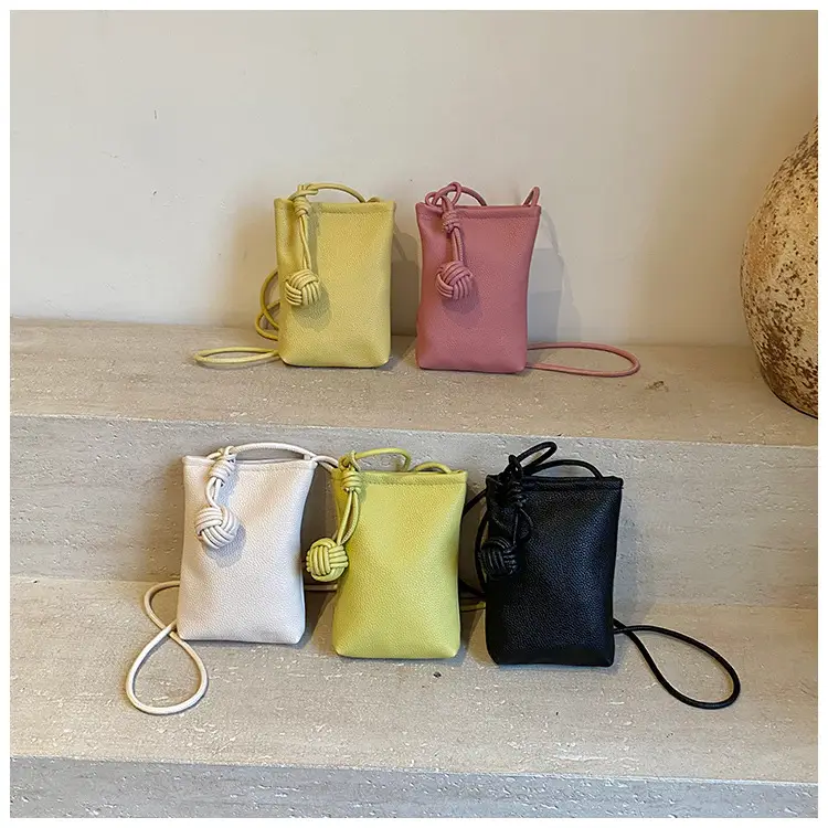 Women's Beige Knot Shoulder Bag with Crossbody Strap — feature 20