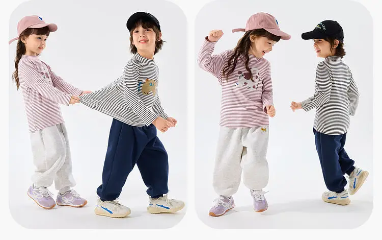 Dudujia Kids T-Shirt Long Sleeve Winter Bottoming Girls Boys — feature 14