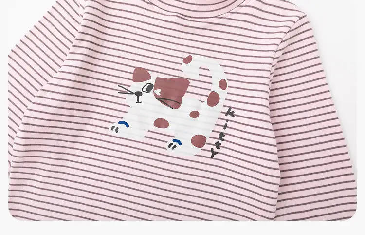 Dudujia Kids T-Shirt Long Sleeve Winter Bottoming Girls Boys — feature 23