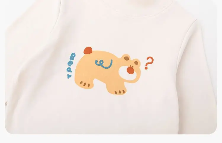 Dudujia Kids T-Shirt Long Sleeve Winter Bottoming Girls Boys — feature 26
