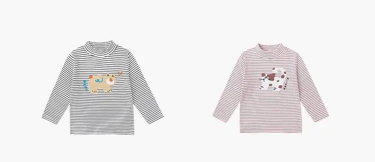 Dudujia Kids T-Shirt Long Sleeve Winter Bottoming Girls Boys — feature 8