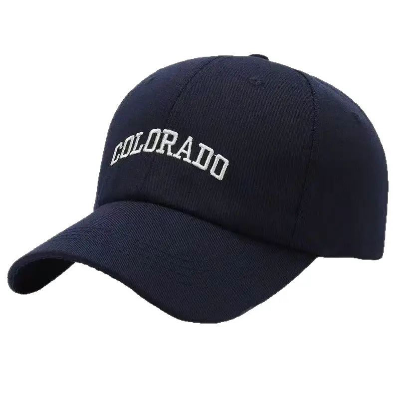 Men Red Colorado Baseball Cap 2024 Wide Brim - Image 12