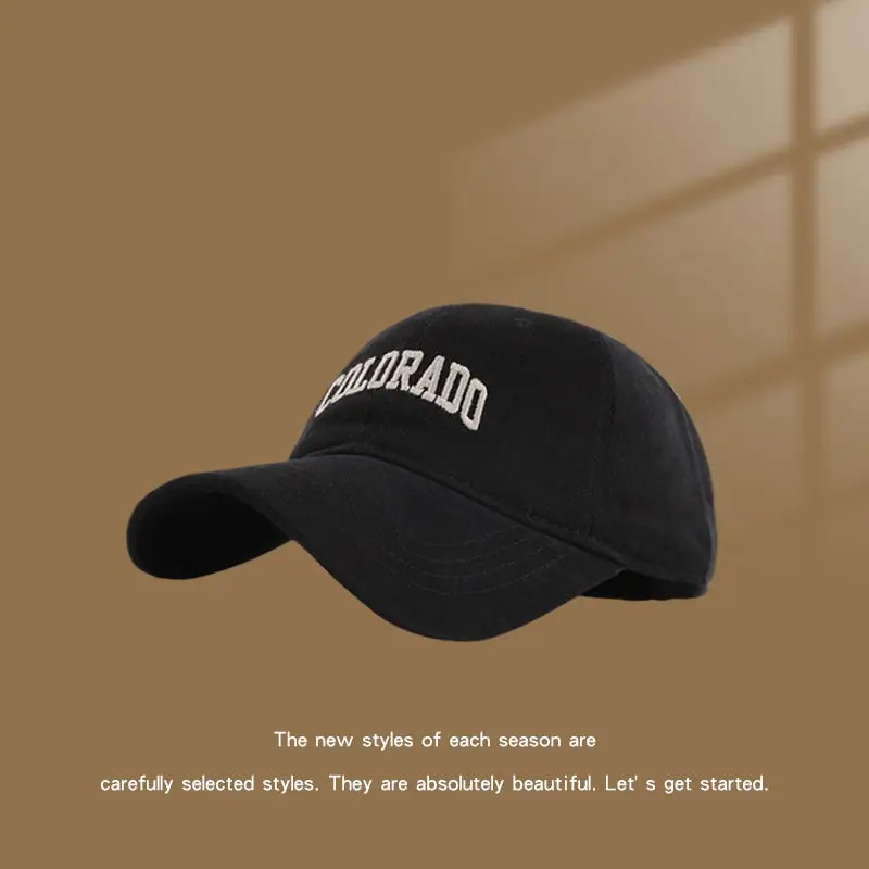 Men Red Colorado Baseball Cap 2024 Wide Brim - Image 2