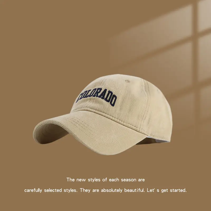 Men Red Colorado Baseball Cap 2024 Wide Brim - Image 4