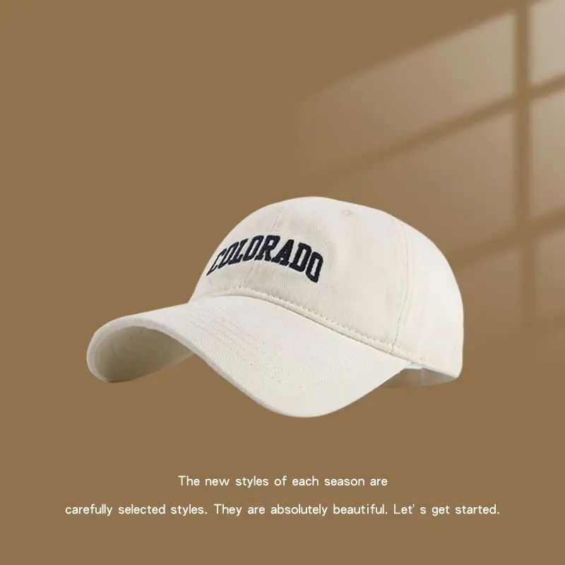 Men Red Colorado Baseball Cap 2024 Wide Brim - Image 7
