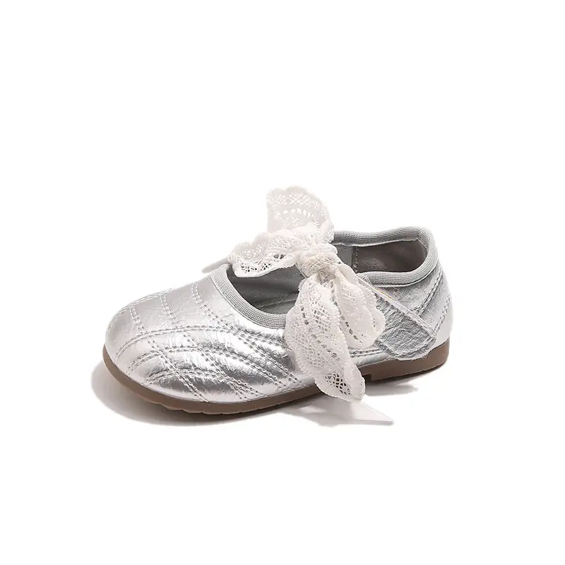 2025 Baby Round Toe Leather Shoes with Bow — feature 10