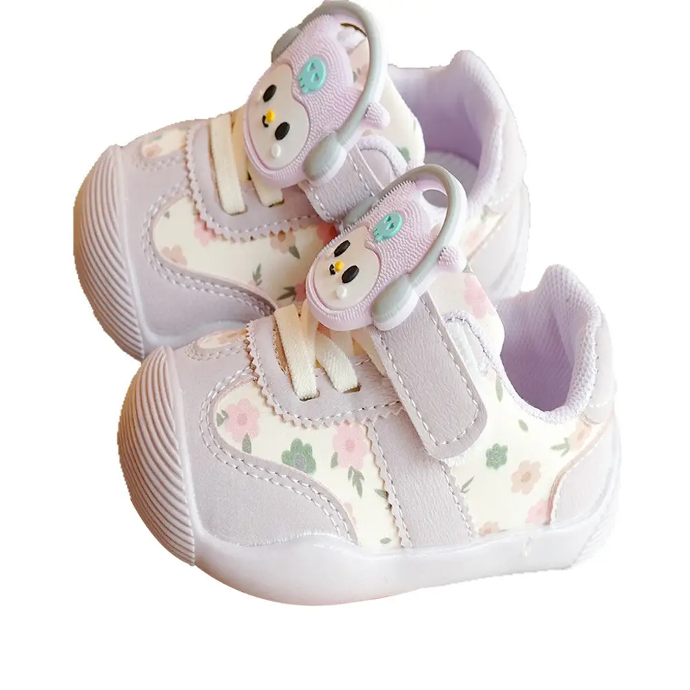 Pink Floral Toddler Shoes for 1-2 Years Old - Image 6