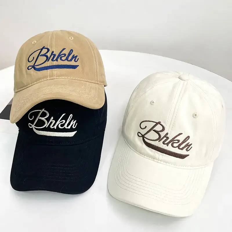Vintage Blue Bike Cap with "Bike" Print 54.6cm — feature 4