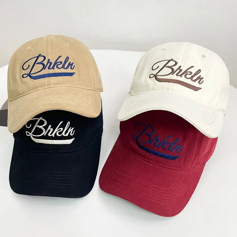 Vintage Blue Bike Cap with "Bike" Print 54.6cm — feature 5