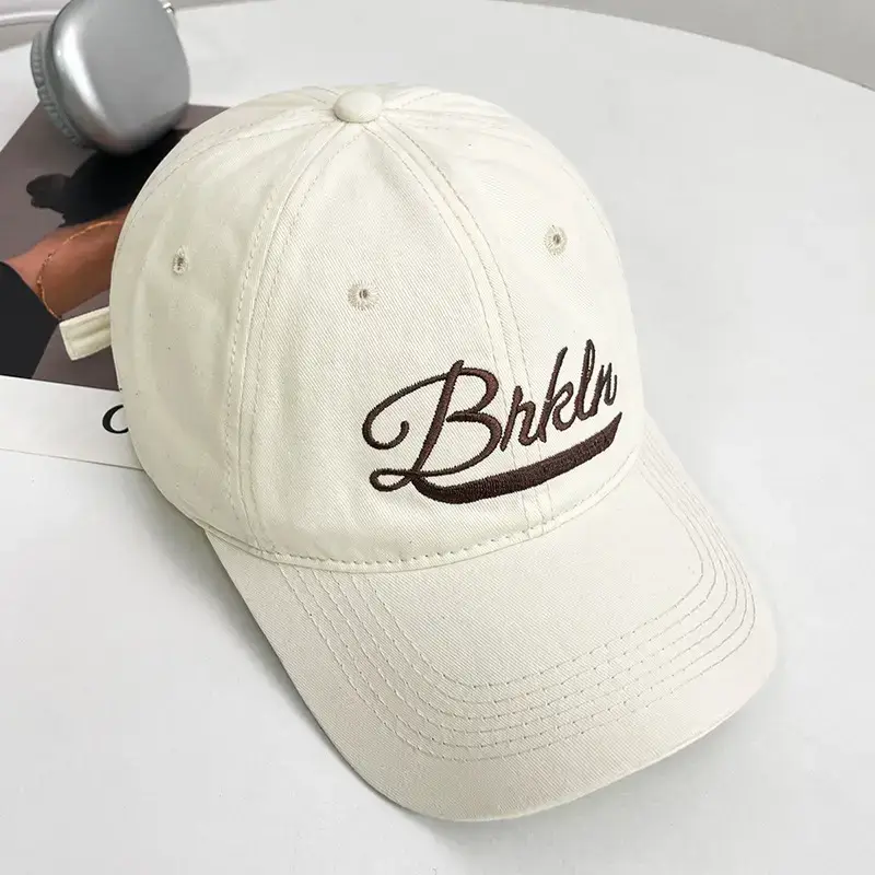 Vintage Blue Bike Cap with "Bike" Print 54.6cm — feature 8