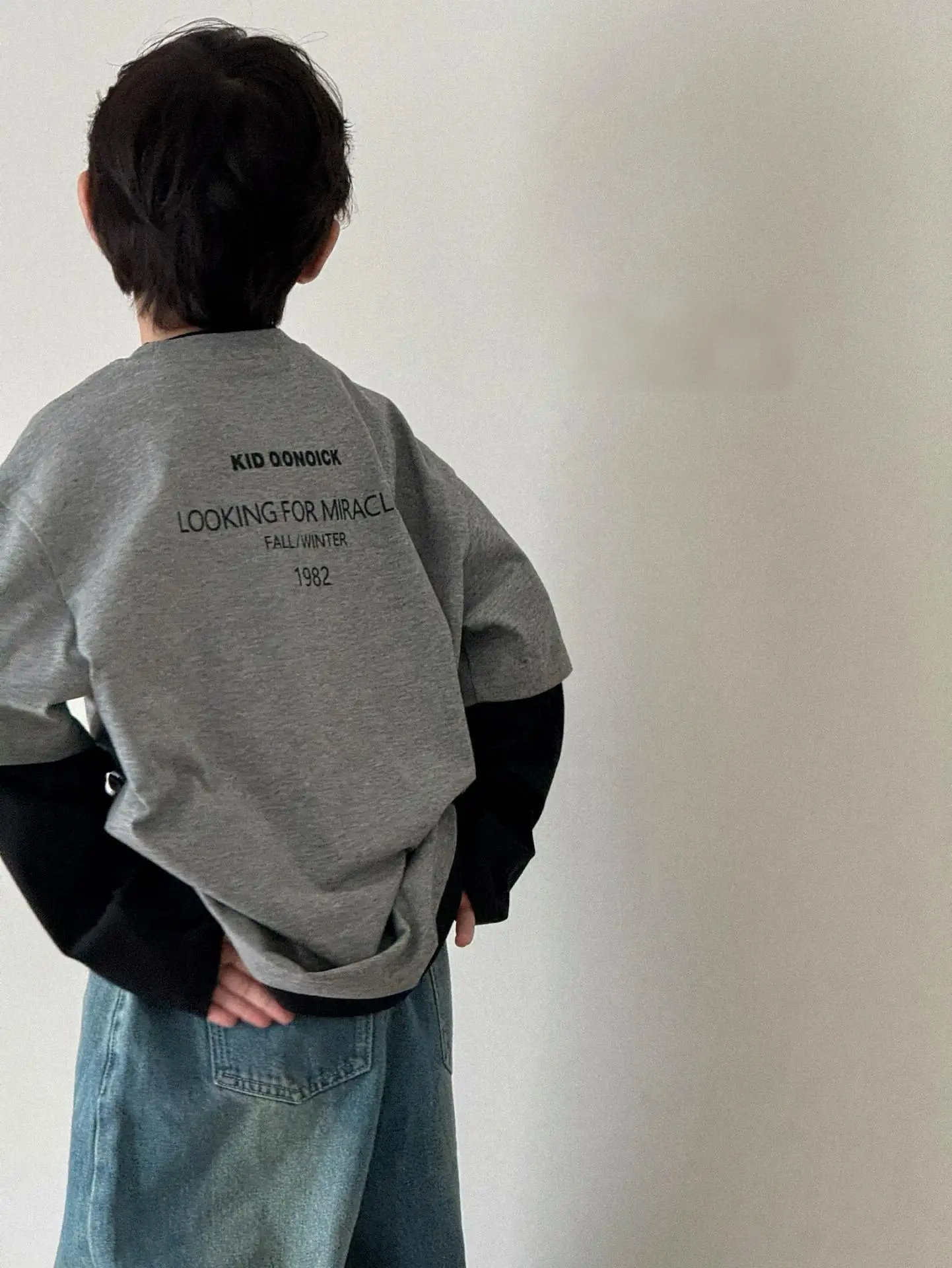Korean Style Boys Sweatshirt 2026 Autumn - Image 3