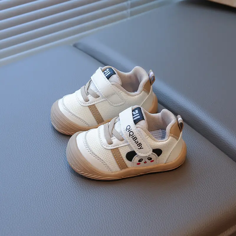 Spring and Autum Baby Girl Shoes, Boys' Sneakers, 1-3 Years Old, 2 Baby White Shoes, Casual Soft-Soled Toddler Shoes, Anti-Falling - Image 6