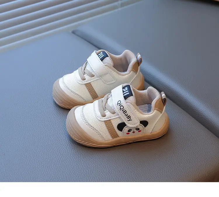 Spring and Autum Baby Girl Shoes, Boys' Sneakers, 1-3 Years Old, 2 Baby White Shoes, Casual Soft-Soled Toddler Shoes, Anti-Falling — feature 7
