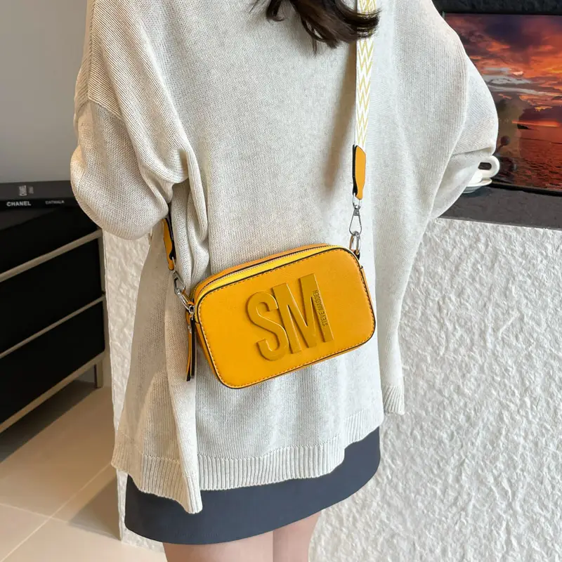 Yellow Letter Crossbody Bag for Women 2025 - Image 7