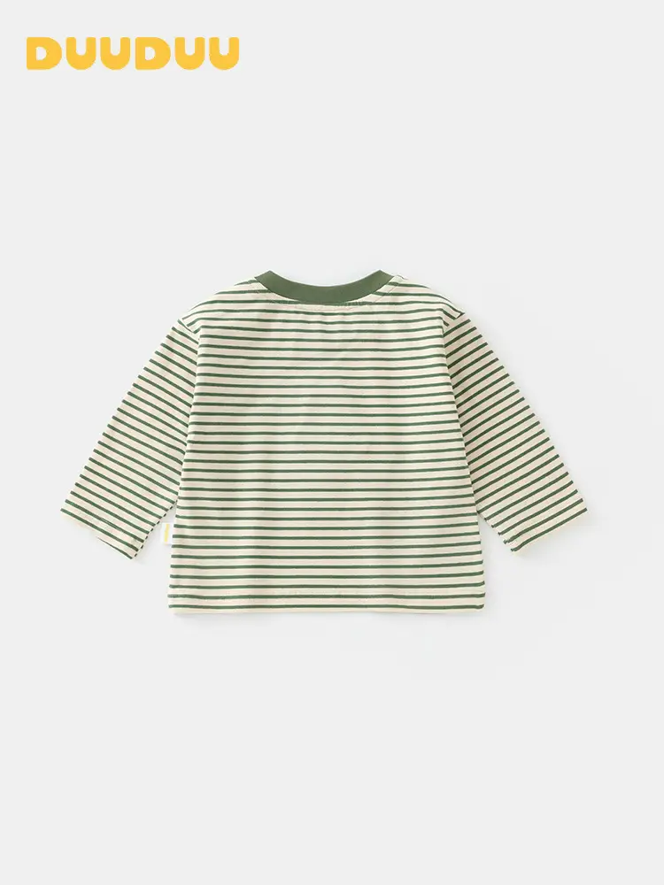 Duuduu Kids T-Shirt Striped Long Sleeve Autumn