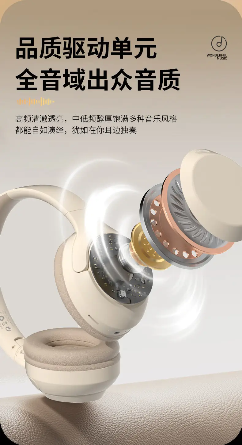 2024 New Bluetooth Headset White V630 β feature 5