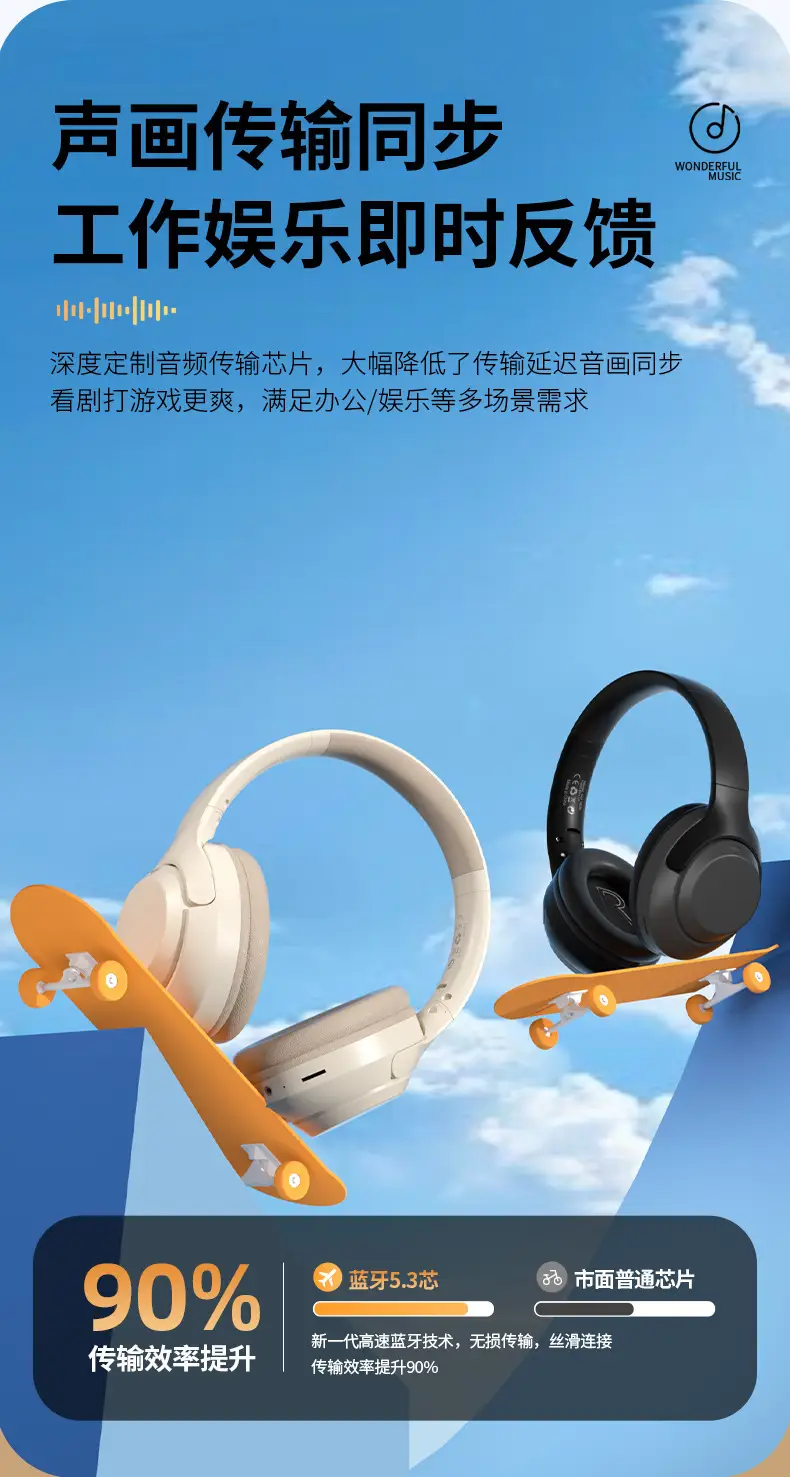 2024 New Bluetooth Headset White V630 β feature 9