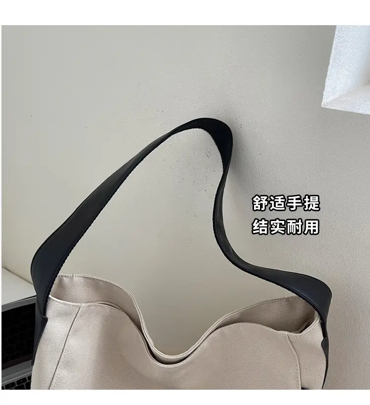 Women's Canvas Crossbody Bag with Logo 2026 — feature 4