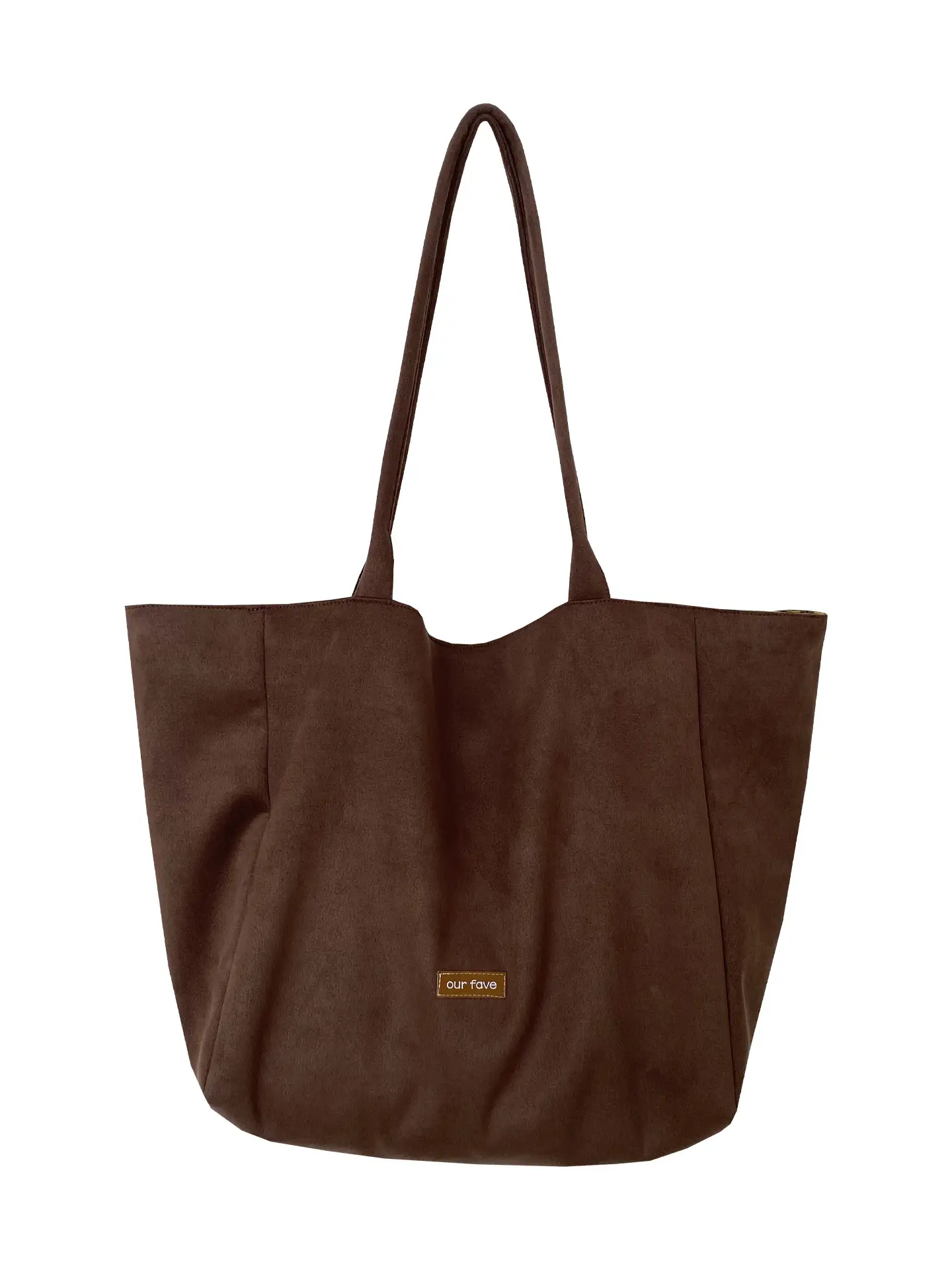 Autumn Winter Suede Double Sided Retro Plaid Bag - Image 7