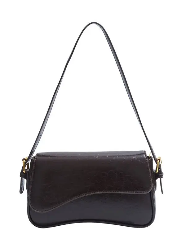 Brown Leather Shoulder Crossbody Bag for Women 2026 - Image 9