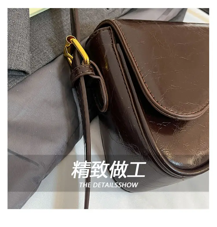Brown Leather Shoulder Crossbody Bag for Women 2026 — feature 11