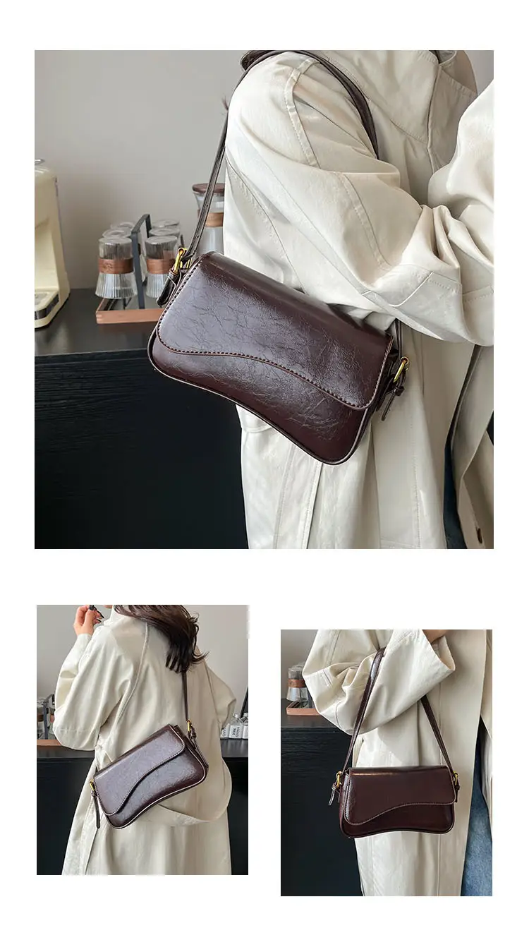 Brown Leather Shoulder Crossbody Bag for Women 2026 — feature 4