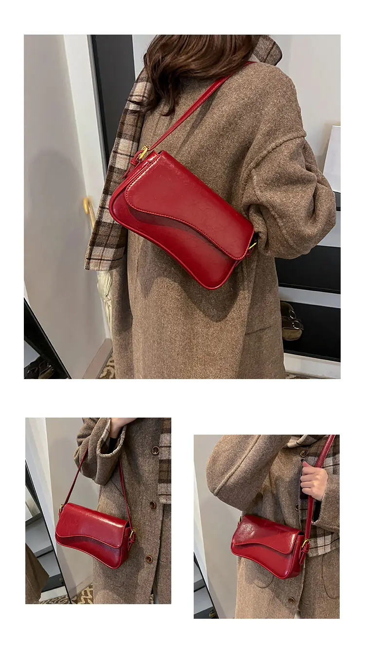 Brown Leather Shoulder Crossbody Bag for Women 2026 — feature 5