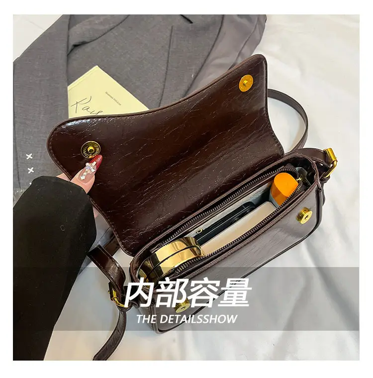 Brown Leather Shoulder Crossbody Bag for Women 2026 — feature 9