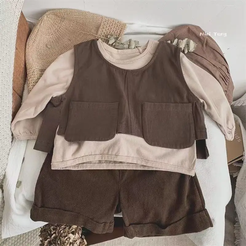 Korean Style Long Sleeve T-Shirt for Boys Spring Autumn - Image 5