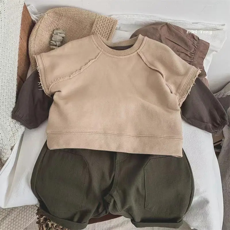 Korean Style Long Sleeve T-Shirt for Boys Spring Autumn - Image 6