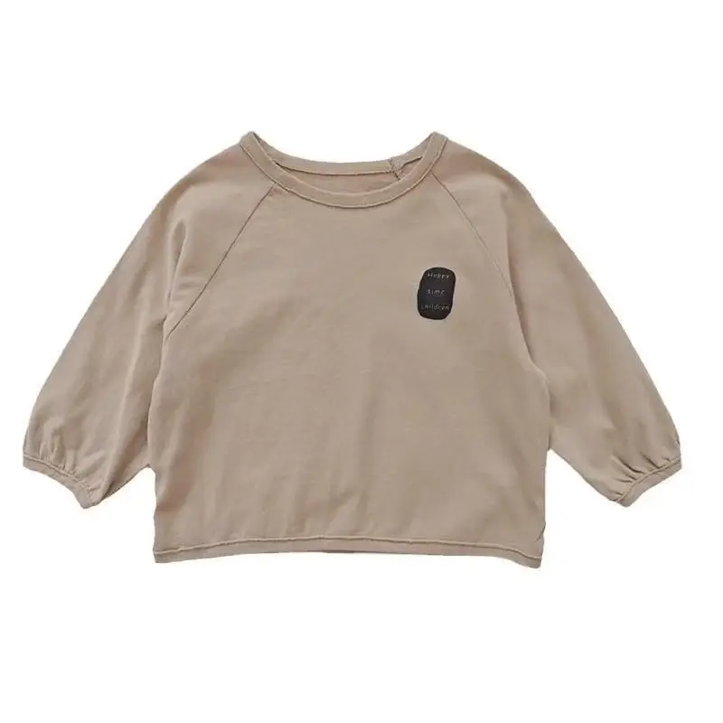Korean Style Long Sleeve T-Shirt for Boys Spring Autumn - Image 8