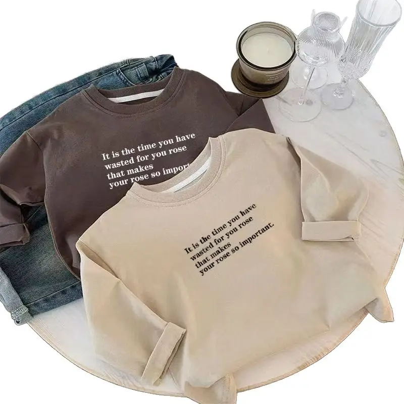 Brown Brown Power JB Casual Sweatshirt for Boys Girls