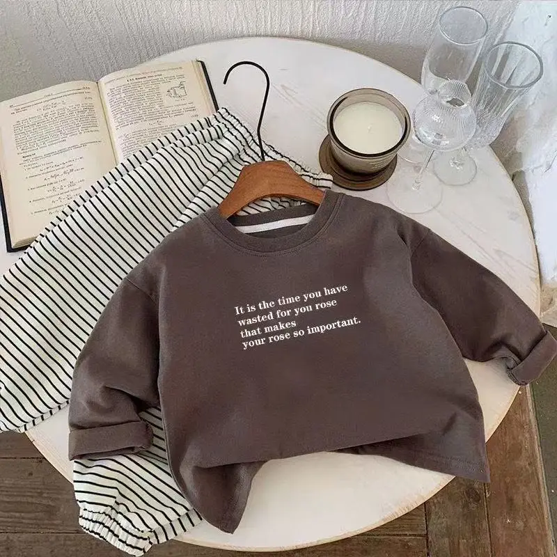 Brown Brown Power JB Casual Sweatshirt for Boys Girls